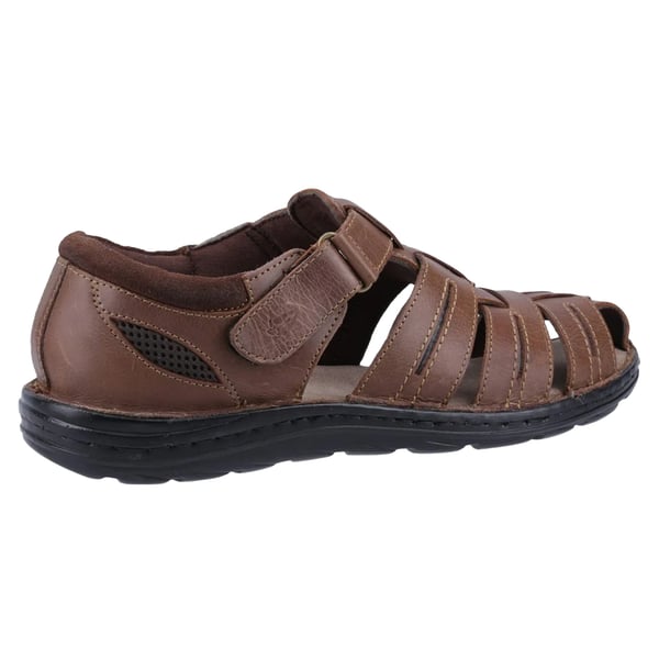 Hush Puppies Mens Albert Fisherman Leather Sandals