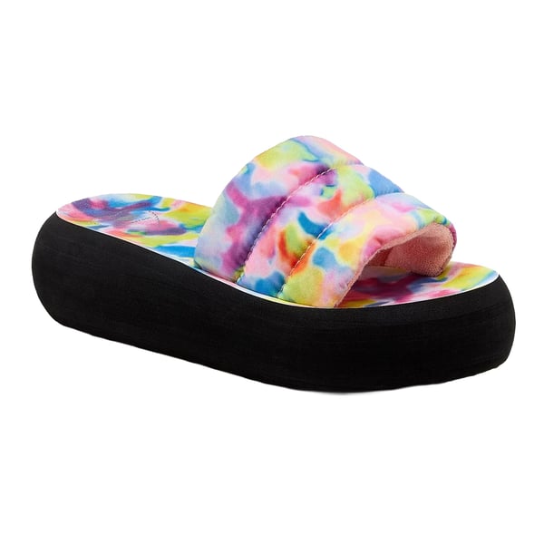 Rocket Dog Womens/Ladies Splash Loyal Tie Dye Sliders Rocket Dog Womens/Ladies Splash Loyal Tie Dye Sliders