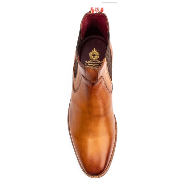 Base London Mens Leather Chelsea Boots