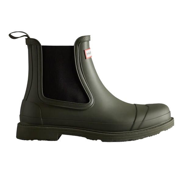 Hunter Mens Commando Chelsea Boots