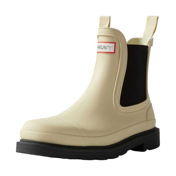 Hunter Mens Commando Chelsea Boots