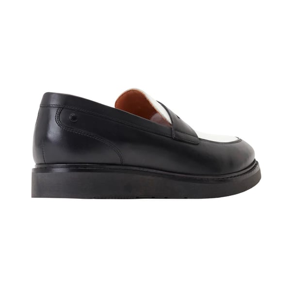 Base London Herr Sid Penny Loafers i Läder