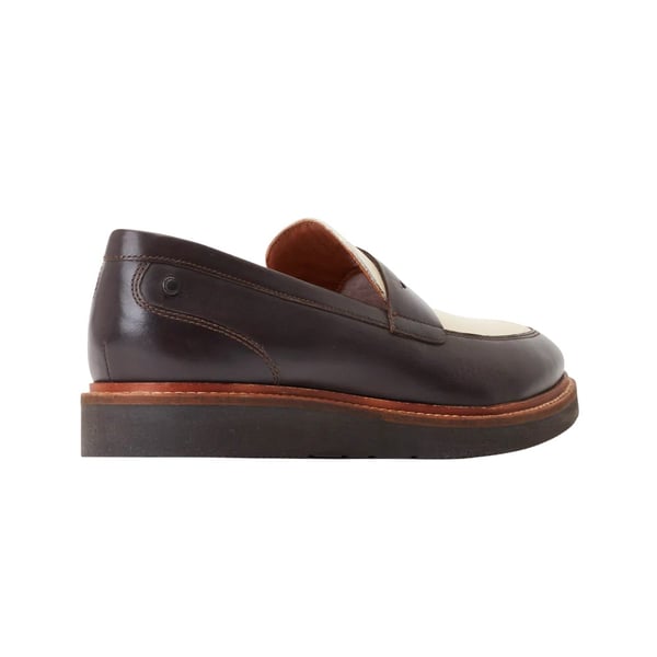 Base London Herr Sid Penny Loafers i Läder