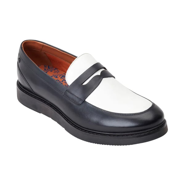 Base London Miesten Sid Nahkaiset Penny Loaferit