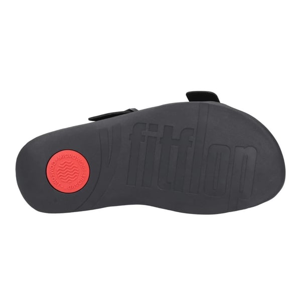 FitFlop Mens Gogh Moc Leather Sliders