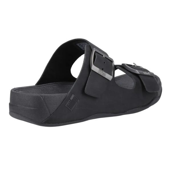 FitFlop Mens Gogh Moc Leather Sliders