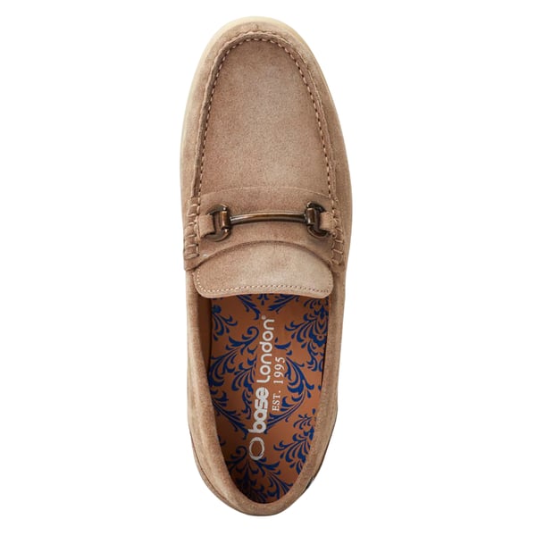 Base London Mens Suede Loafers