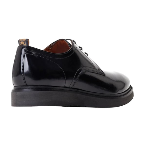 Base London Mens Roly Plain Leather Derby Shoes