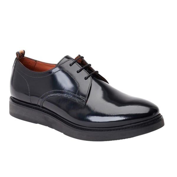Base London Herr Roly Plain Läder Derby Skor