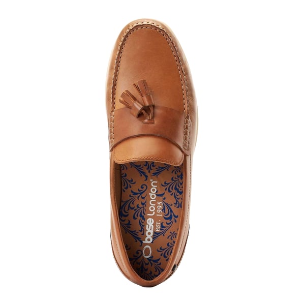 Base London Mens Bonito Leather Loafers
