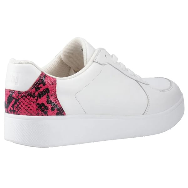 FitFlop Womens/Ladies Snake Print Leather Trainers