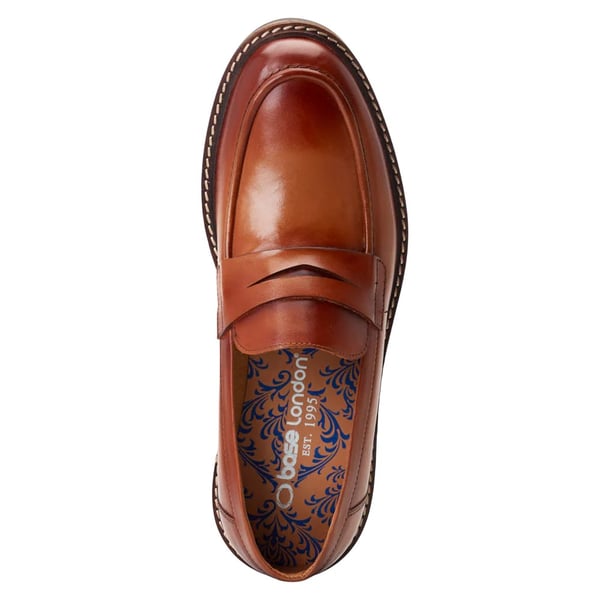 Base London Mens Ivey Leather Loafers