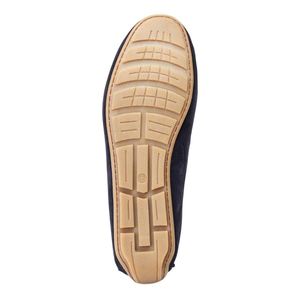 Base London Mens Collins Driver Suede Loafers