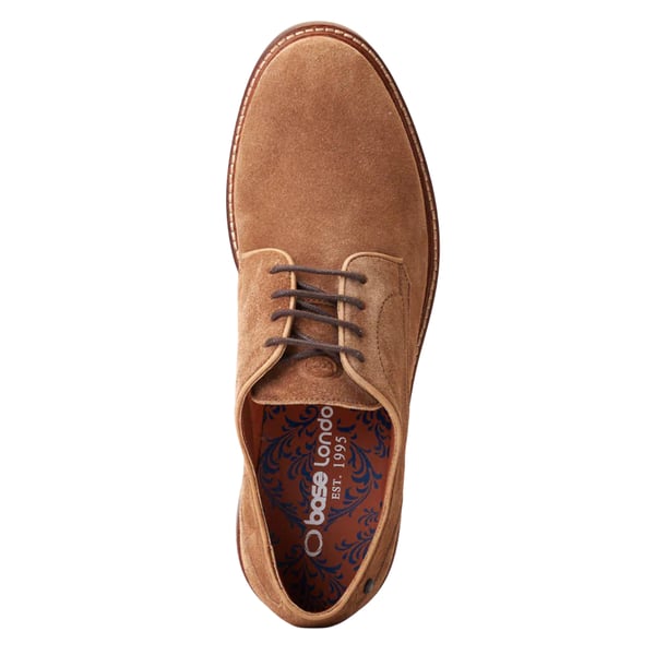 Base London Mens Mawley Suede Derby Shoes