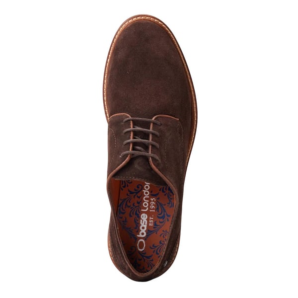 Base London Mens Mawley Suede Derby Shoes