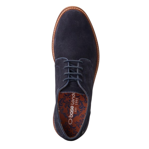 Base London Mens Mawley Suede Derby Shoes