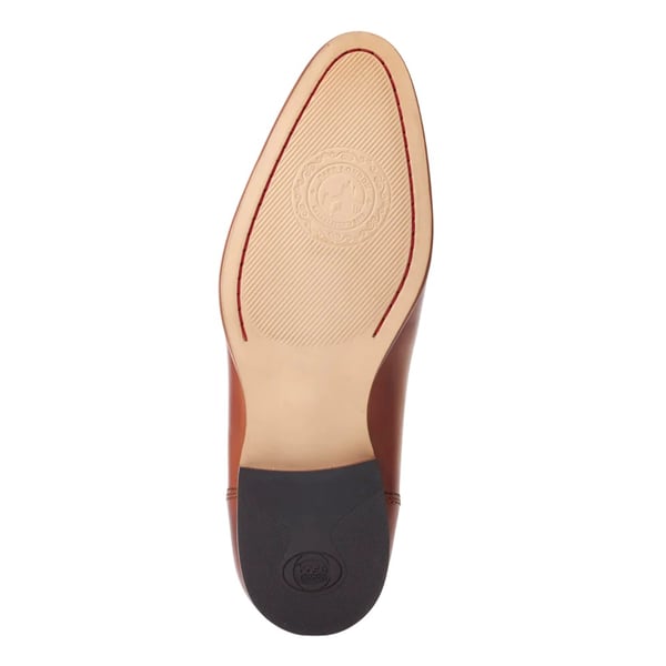 Base London Mens Russo Buckle Leather Loafers