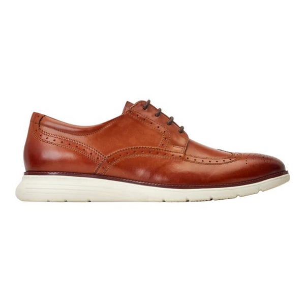 Base London Miesten Flight Nahkaiset Brogue-kengät