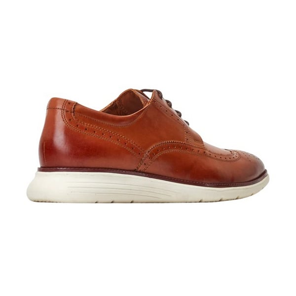 Base London Miesten Flight Nahkaiset Brogue-kengät