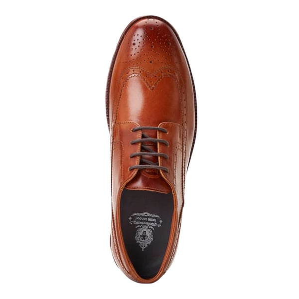 Base London Miesten Flight Nahkaiset Brogue-kengät