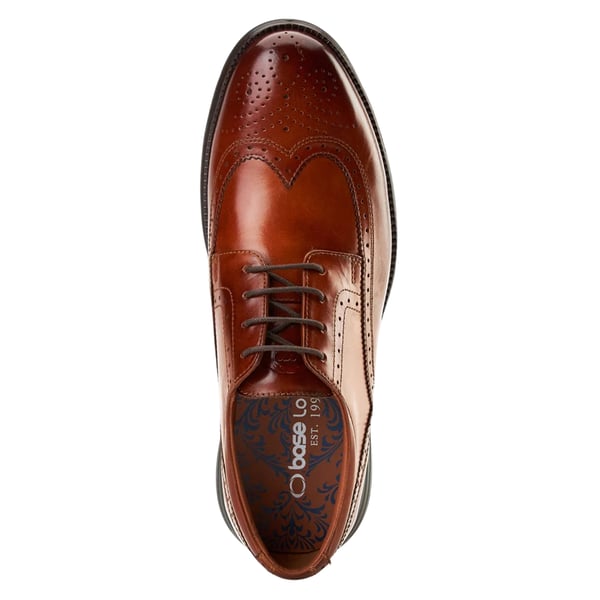 Base London Mens Flight Leather Brogues