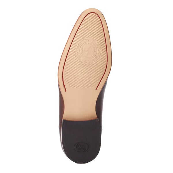 Base London Mens Bruno Leather Penny Loafers