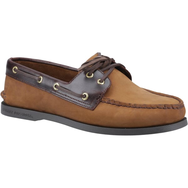 Sperry Herr Äkta Läder 2 Öljetter Båtskor