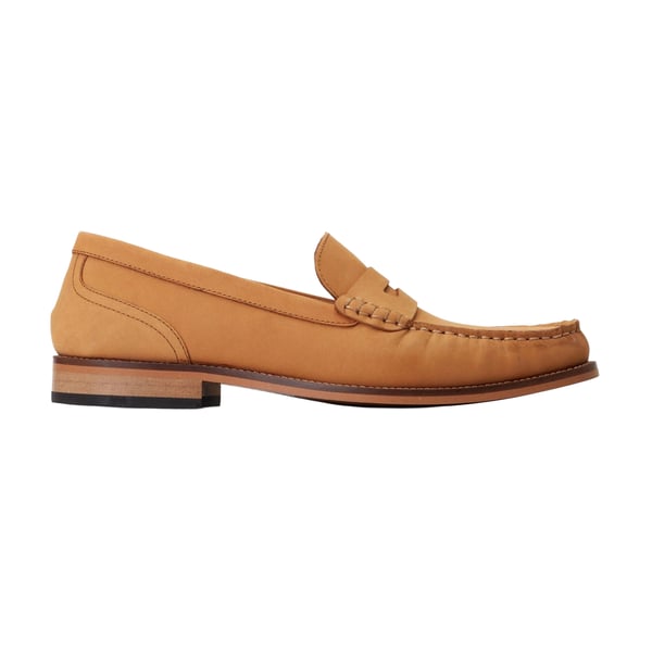 Base London Mens Garfield Leather Penny Loafers