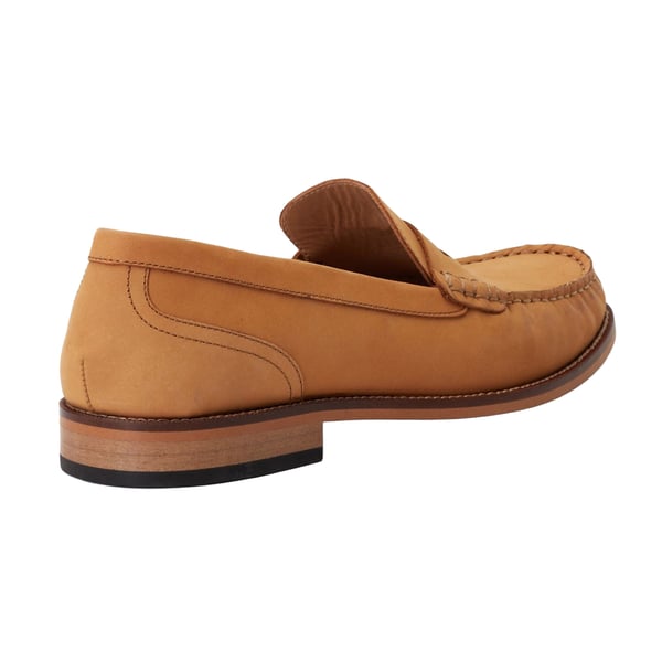 Base London Mens Garfield Leather Penny Loafers
