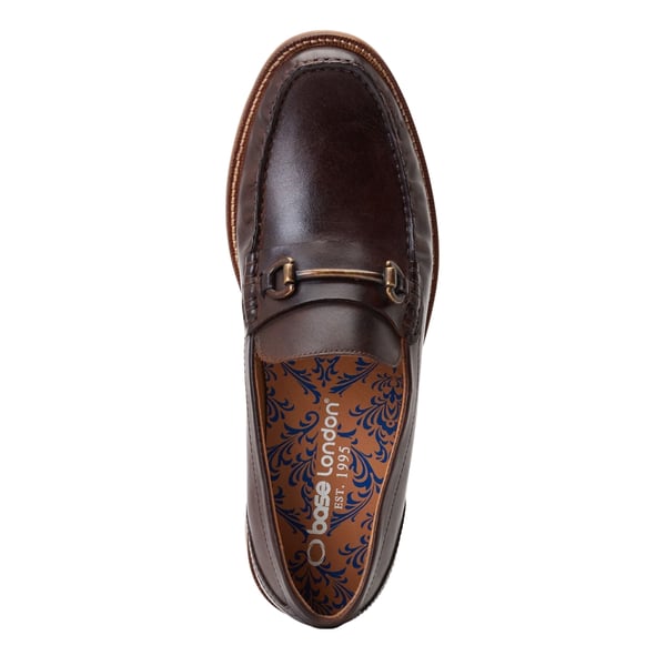 Base London Mens Madison Leather Loafers