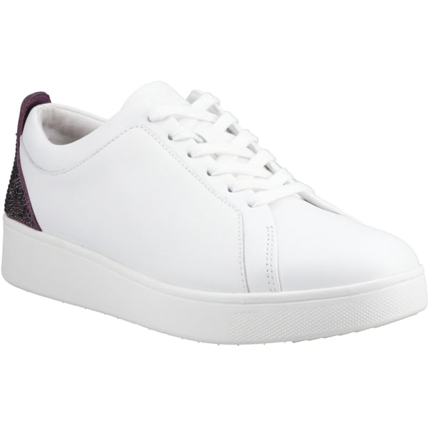 FitFlop Womens/Ladies Rally Crystal Leather Trainers