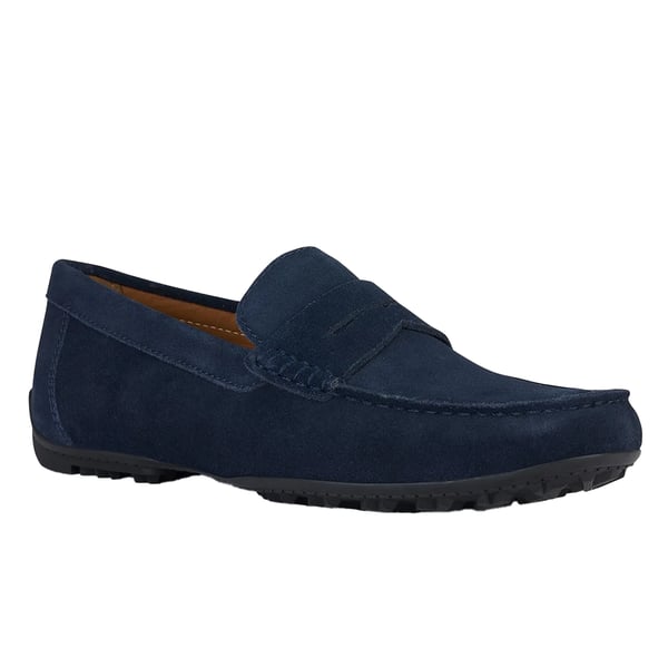 Geox Mens Kosmopolis + Grip Suede Moccasins
