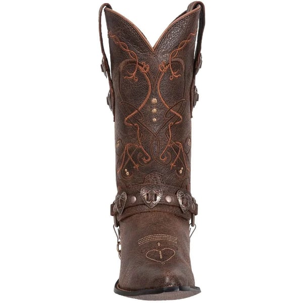 Durango Womens/Ladies Heartbreaker Full Grain Leather Mid Calf Cowboy Boots