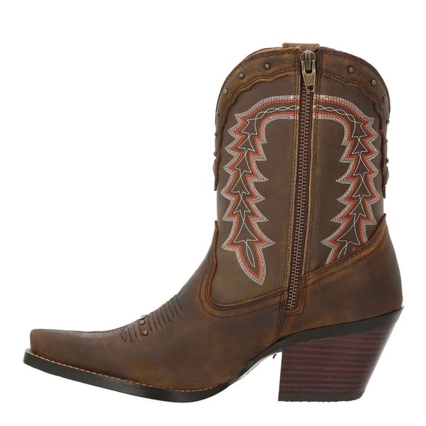 Durango Womens/Ladies Crush Full Grain Leather Ankle Western Boots