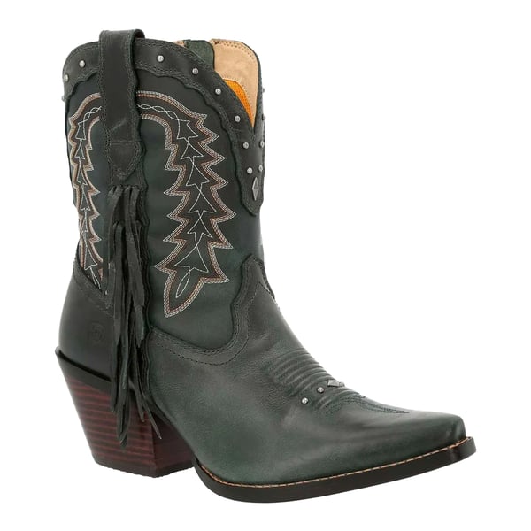 Durango Womens/Ladies Crush Full Grain Leather Ankle Western Boots