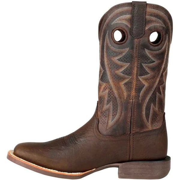 Durango Mens Rebel Pro Full Grain Leather Wide Cowboy Boots