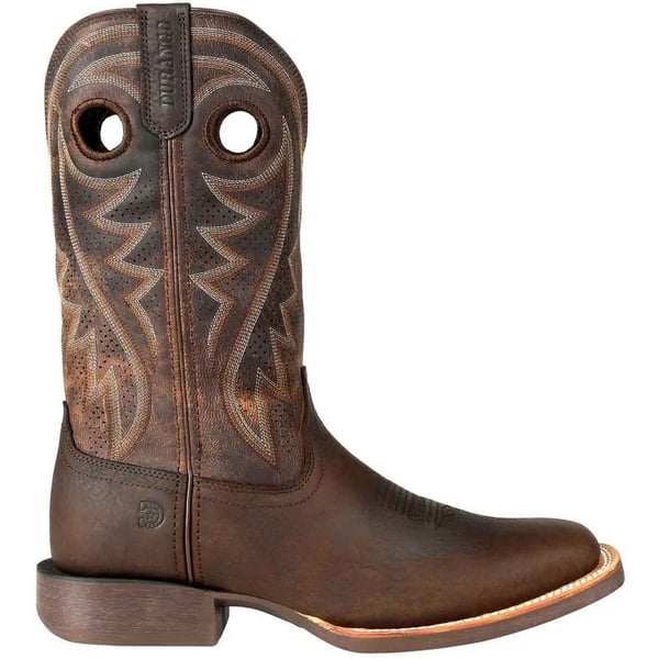 Durango Mens Rebel Pro Full Grain Leather Wide Cowboy Boots