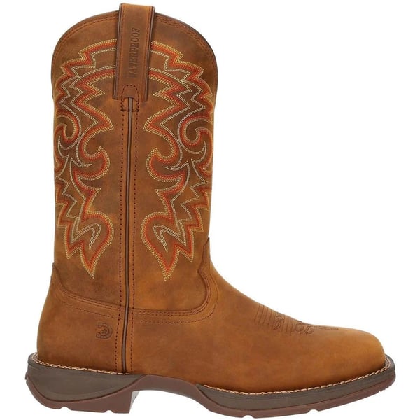 Durango Mens Rebel Full Grain Leather Waterproof Cowboy Boots