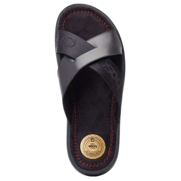 Base London Mens Webb nahkaiset sandaalit
