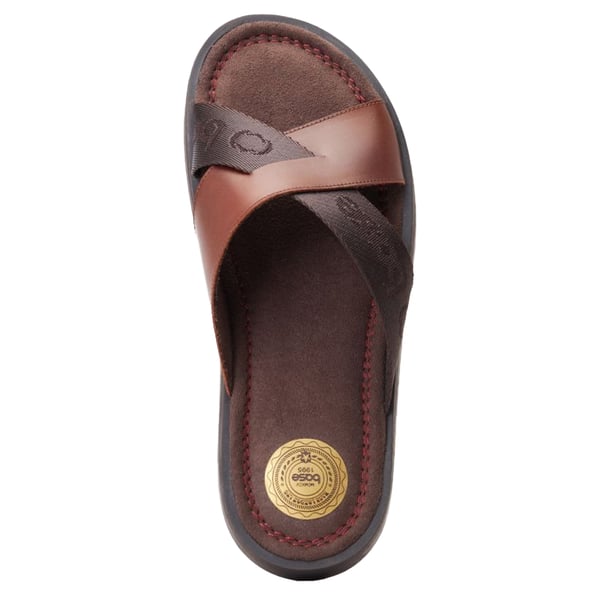 Base London Mens Webb nahkaiset sandaalit