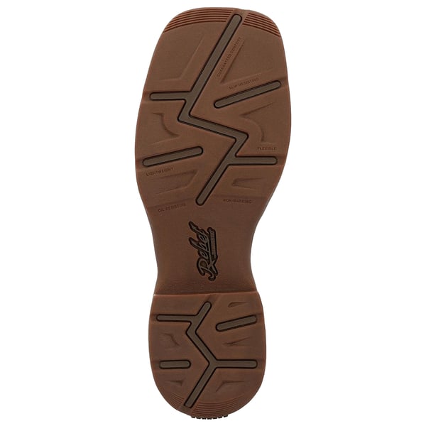 Durango Mens Rebel Full Grain Leather Cowboy Boots