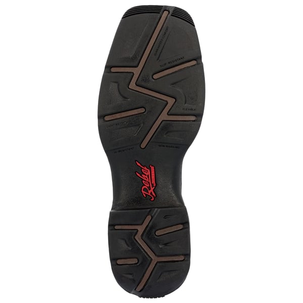 Durango Mens Rebel Full Grain Leather Cowboy Boots