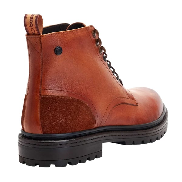 Base London Mens Dettori Grain Leather Work Boots