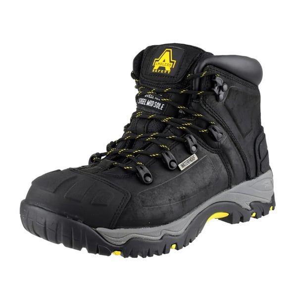 Amblers Unisex Adult Crazy Horse Leather Safety Boots