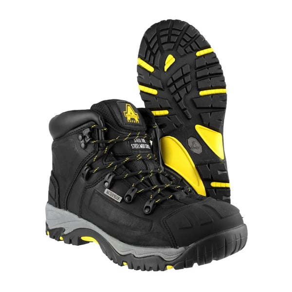 Amblers Unisex Adult Crazy Horse Leather Safety Boots