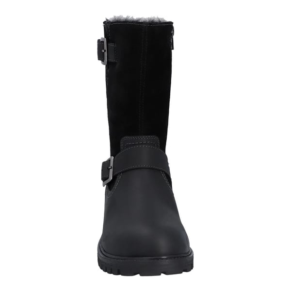 Hunter Womens/Ladies Ness Full Grain Leather Biker Boots