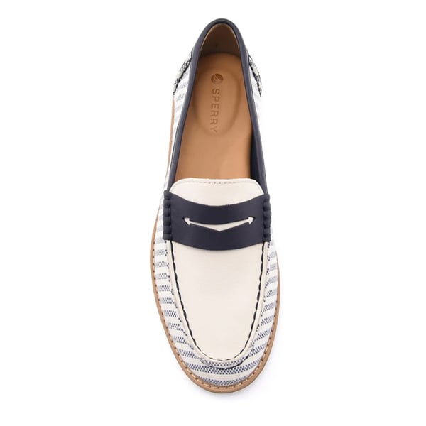 Sperry Womens/Ladies Port Driving Leather Moccasins