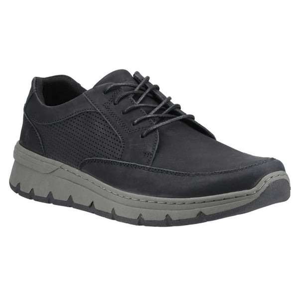 Hush Puppies Mens Nelson Leather Lace Up Trainers