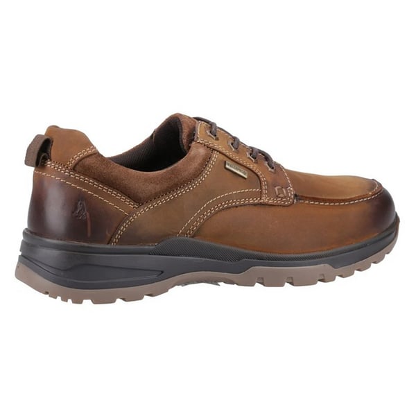 Hush Puppies Mens Percy Leather Lace Up Trainers