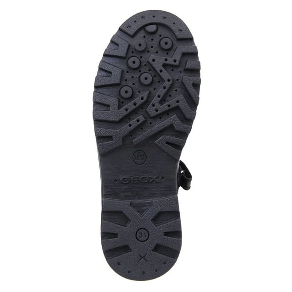 Geox Girls J Casey G. P Leather School Shoes